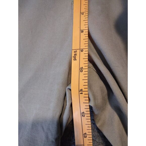 Duluth Trading Women's Workday Warrior Chino Trousers Moss Green 8 x 29 (28) - Picture 5 of 6